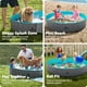 thumbnail image 5 of Piscina plegable Sloosh para perros y niños, color gris, 160 x 30 cm, 5 of 8