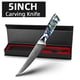 thumbnail image 1 of Cuchillo de Cocina Damasco Cuchillo de Acero VG10 67 Capas Cuchillos de Chef Japonés Santoku Herramienta de Corte de Talla Mango de Concha de Abulón con Funda y Caja de Regalo, 1 of 7