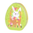 thumbnail image 2 of HengDidi Festive Easter Egg Candy Storage Box with Rabbit Design - Durable Iron Decorative Container for Holiday Treats, Chocolates, Party Decor, 2 of 7