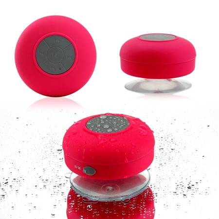 Mini Wireless Portable Shower Car Waterproof Bluetooth Handsfree Mic Speaker with Suction Cup For iPhone Tablet PC MP3