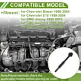 thumbnail image 3 of Eje de Columna de Dirección para Chevrolet Blazer 1998-2004 Eje de Dirección No.26073594 Metal 1 Pc, 3 of 7