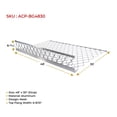 thumbnail image 6 of 4 Pack 48"x30" (Drop) Aluminum Mesh Brick Guard Corner Protector - L Shape Mesh Edge Guard Corrosion Resistant, 6 of 9
