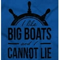 thumbnail image 2 of I Like Big Boats and I Cannot Lie Zip Up Hoodie Men's Women's Brisco Brands S, 2 of 6