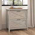 thumbnail image 2 of Bush Furniture Key West 2 Drawer Lateral File Cabinet in Washed Gray, 2 of 9