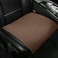 thumbnail image 1 of YoGold Car Seat Covers,Buckwheat Hulls Universal Bottom Seat Cover Front Seats Only,Cloth Tan Driver Car Seat Protector,Car Seat Pads Cushions for Automobiles Coffee, 1 of 6