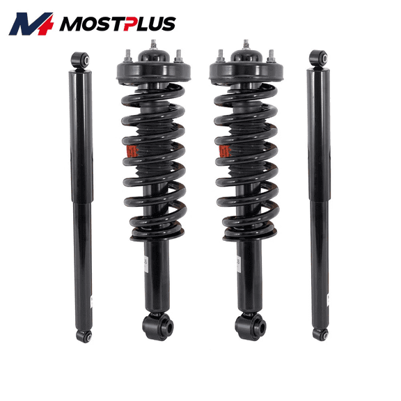 MOSTPLUS Set(4) Front Rear Shock Struts Assembly for 2009-13 Ford F150 4WD 171141 4349108