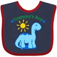 thumbnail image 3 of Inktastic Grammy's Boy Boys Baby Bib, 3 of 4