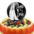 thumbnail image 5 of Acrylic Corpse Bride Logo and Silhouette Cake Topper Party Decoration for Wedding Anniversary Birthday Graduation, 5 of 7