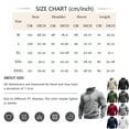 thumbnail image 2 of Men Quarter Zip Pullover Vintage Solid/Graphic Long Sleeve Workout Hoodie Sweatshirt With Pockets Army Green L, 2 of 3