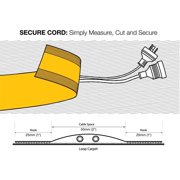 SecureCord Cable Management for Carpets ASC5Y
