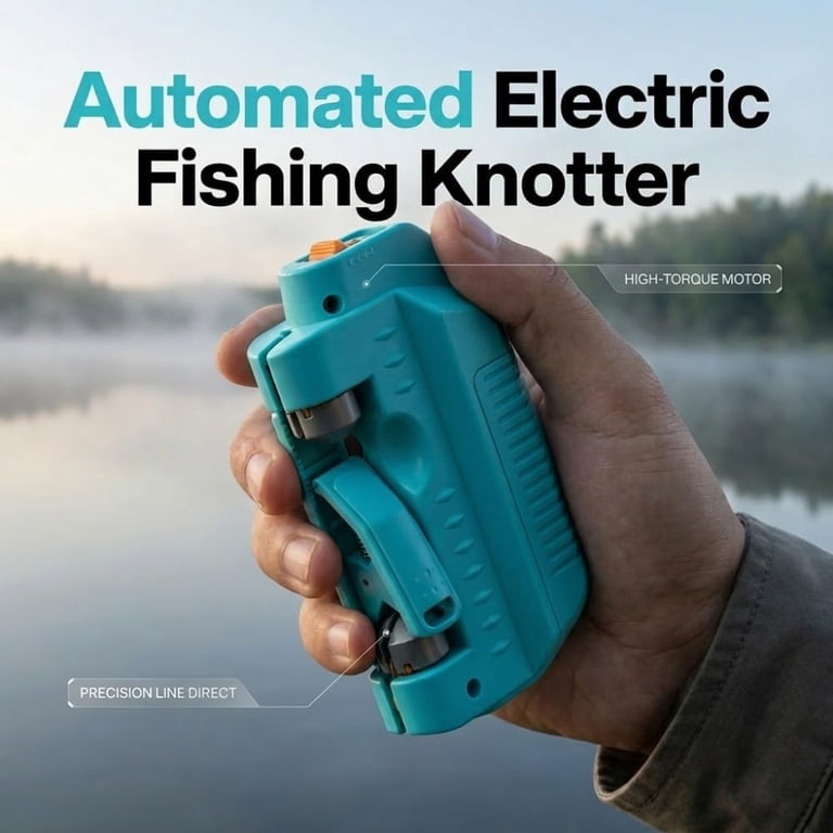 device to tie fishing lures on line No KNOT tying Red Alert Chilun Portable Lure GT Knot