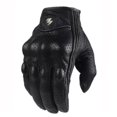 thumbnail image 3 of Impact Resistant Waterproof Perforated Leather Motorcycle Gloves for Motocross, 3 of 7