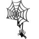 thumbnail image 3 of Telaraña de dibujos animados de PVC para marco de puerta decoración Likrtyny de Halloween silueta de araña decoraciones para Festival accesorios de Ambiente de Halloween, 3 of 3
