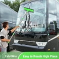 thumbnail image 4 of TidyBliss Window Squeegee for Home with Extension Pole 56" (Green), 4 of 9