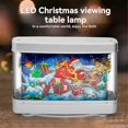 thumbnail image 3 of LED Fish Tank Night Light Aquarium Decor Christmas Theme Decorative Table Lamp for Home, Office, Bedroom EU Plug, 3 of 5