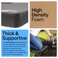 thumbnail image 3 of GORILLA GRIP Kneeling Pad, Cushioning Support for Knees, Thick, Water Resistant, 17.5x11 Charcoal, 3 of 9