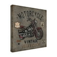 thumbnail image 4 of Trademark Fine Art 'Motorcycle Speedway 1' Canvas Art by Jean Plout, 4 of 4