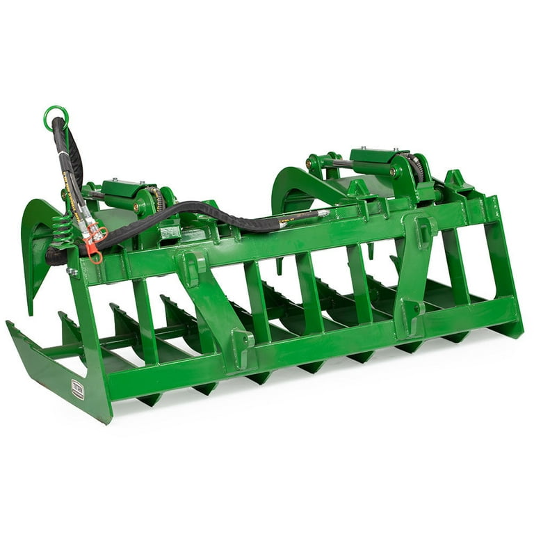 Titan HD 72 Fits John Deere Tractor Clamshell Attachment Root Grapple Rake Rock