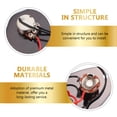 thumbnail image 3 of DEEPCRAFF Black Bass Circuit Control Board Metal Plate Portable Control for Electric Bass, 3 of 6