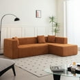 thumbnail image 2 of Relaxing Wide Seat / Modular L-Shape Couch with Easy Setup, 2 of 6
