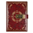 thumbnail image 1 of LCXmlly Diary Book Retro Style Notebook with Digital Combination Lock Password Protected Journal Book Diary Planner Organizer for Students, 1 of 8