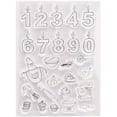 thumbnail image 1 of Gnome Flower Number Silicone Clear Seal Stamp DIY Scrapbooking Embossing Photo Album Decorative Paper Card Craft, 1 of 8