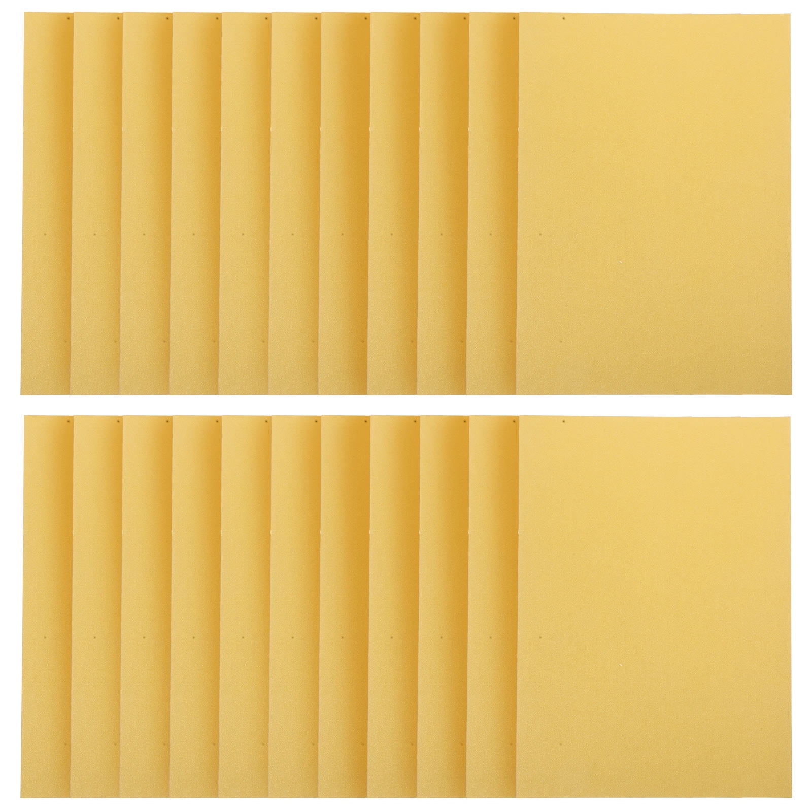 LOLIPPYY Multi Use A5 Plated Gold Construction Paper Thick Printer Sheets for DIY Crafts and Professional Work