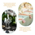 thumbnail image 4 of 12 letreros acrílicos transparentes en blanco para mesa de boda, letreros con número de asiento, 4 of 5