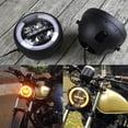 thumbnail image 1 of Colaxi 5.75In. Projecteur Moto pour - Jaune, 1 of 7