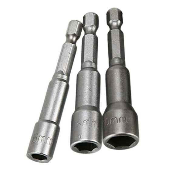 Socket Adapter Driver Socket Bit Set Hex Hex Socket Adapter Magnetic Nut Tools & Workshop Equipment With Magnetic