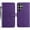 Purple, variant on Dteck for Samsung Galaxy S25 Edge Case, Shockproof Magnetic Wallet Kickstand Flip Card Slots PU Leather Phone Cover with Hand Strap, Purple