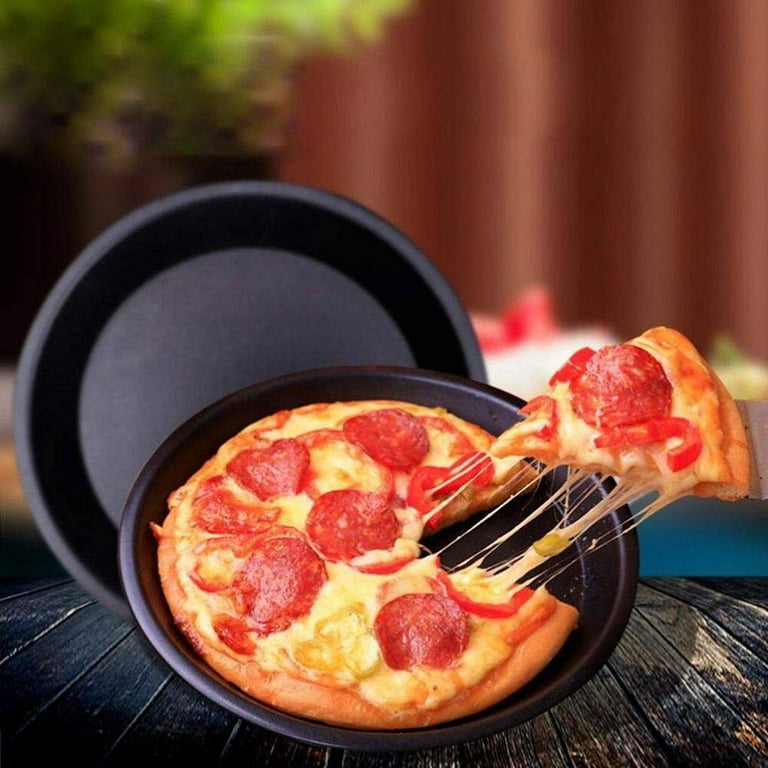Cuisinel Cast Iron Pizza Pan for Oven Flat Skillets Comal for