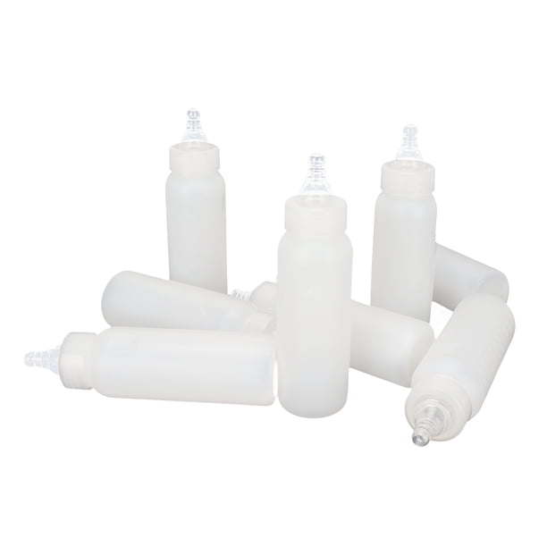 Botella De Lactancia Para Animales Pequeños, Botella De Leche Para Mascotas A Escala Transparente, Diseño Ergonómico De 250 Ml, 10 Uds., Libre De Tóxicos Para Cerdos Y Gatos ANGGREK Small Animal Feeding Bottle