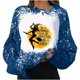 thumbnail image 1 of Sudaderas con capucha estampadas de manga larga informales para mujer a la moda de Halloween Fridja fksj1150, 1 of 9