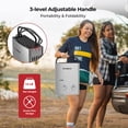 thumbnail image 3 of Camplux Calentador De Agua Sin Tanque De 1,32 Gpm Calentador De Agua De Propano Portátil Para Exteriores De 5 L Para Viajes De Campamento Con Protección Contra Sobrecalentamiento Ay132G Gris, 3 of 6