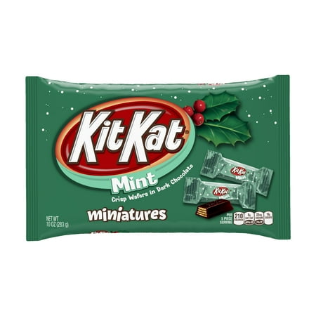 KITKAT, CRISP WAFERS IN DARK CHOCOLATE, MINT, MINT