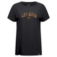 thumbnail image 2 of Women's Levelwear Black Edmonton Oilers Desert Camo Influx Decoy T-Shirt, 2 of 3