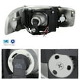 thumbnail image 3 of AKKON - For GMC Sierra Yukon Denali Pickup Smoke LED Ring Projector Replacement Headlights Left/Right, 3 of 6