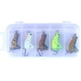 thumbnail image 3 of 5pcs fishing Lures, Grasshopper Bait Bionic Mini Fishing Topwater Lures for Freshwater and Saltwater, 3 of 6