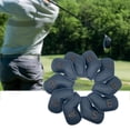 thumbnail image 3 of Cubiertas de cabeza de hierros de golf shamjiam 10 Piezas 7,8,9,A,S Azul, 3 of 9