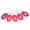 Red, variant on Metal Number Tags Key Tag with Ring, 1-5 Numbered Oval ID Tag 50x30mm/2x1.2inch Blue for Coding, Decoration, Pack of 5