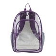 thumbnail image 6 of Fuel Unisex Clear Backpack and Drawstring Bundle, Berry Parfait, 6 of 7