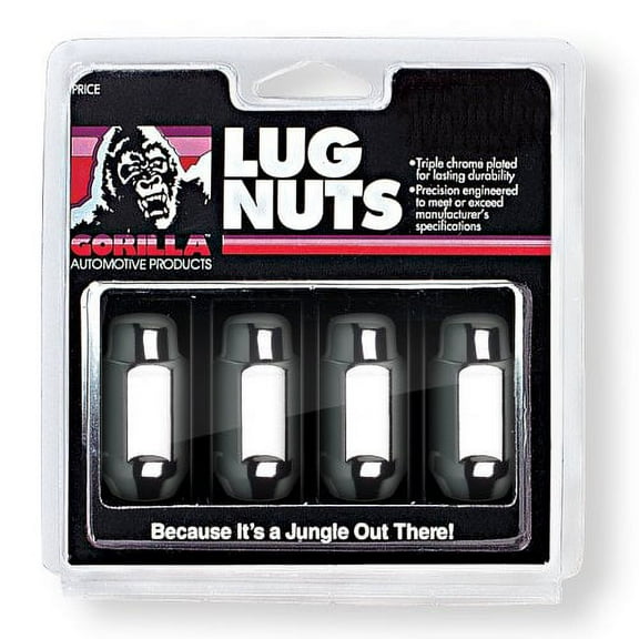 Gorilla Automotive 91107XL Extra Long Acorn Bulge Lug Nuts (14mm x 2.00 Thread