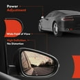 thumbnail image 5 of A-Premium Pair (2) Driver and Passenger Side Manual Door Mirror - Compatible with Dodge Ram 1500 2002-2009, Ram 2500 2003-2009, Ram 3500 - Non-Heated Manual Folding Black Outside Rear View Mirror, 5 of 8