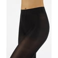 thumbnail image 3 of CALZITALY Opaque Microfiber Tights | Soft Thick Pantyhose | Black, Beige | S, M, L, XL | 100 DEN | Made in Italy (XL, Black), 3 of 4