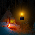 thumbnail image 3 of Outdoor Camping Gas Lantern Piezo Ignition Portable Mini Gas Tent Lamp Light Camping Equipment Cooking Accessories,1 x Camping Gas Lamp,Silver, 3 of 7