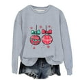 thumbnail image 1 of HAiming Chemise de Noël Garçons Filles Manches Longues Col Rond Chandail Xmas Vêtements Imprimés Mignons, 1 of 3