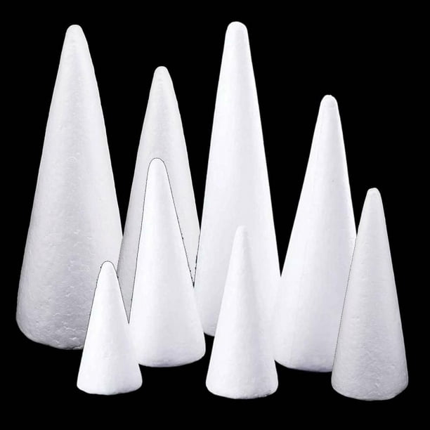 Floracraft Styrofoam Cones, 12 X 5