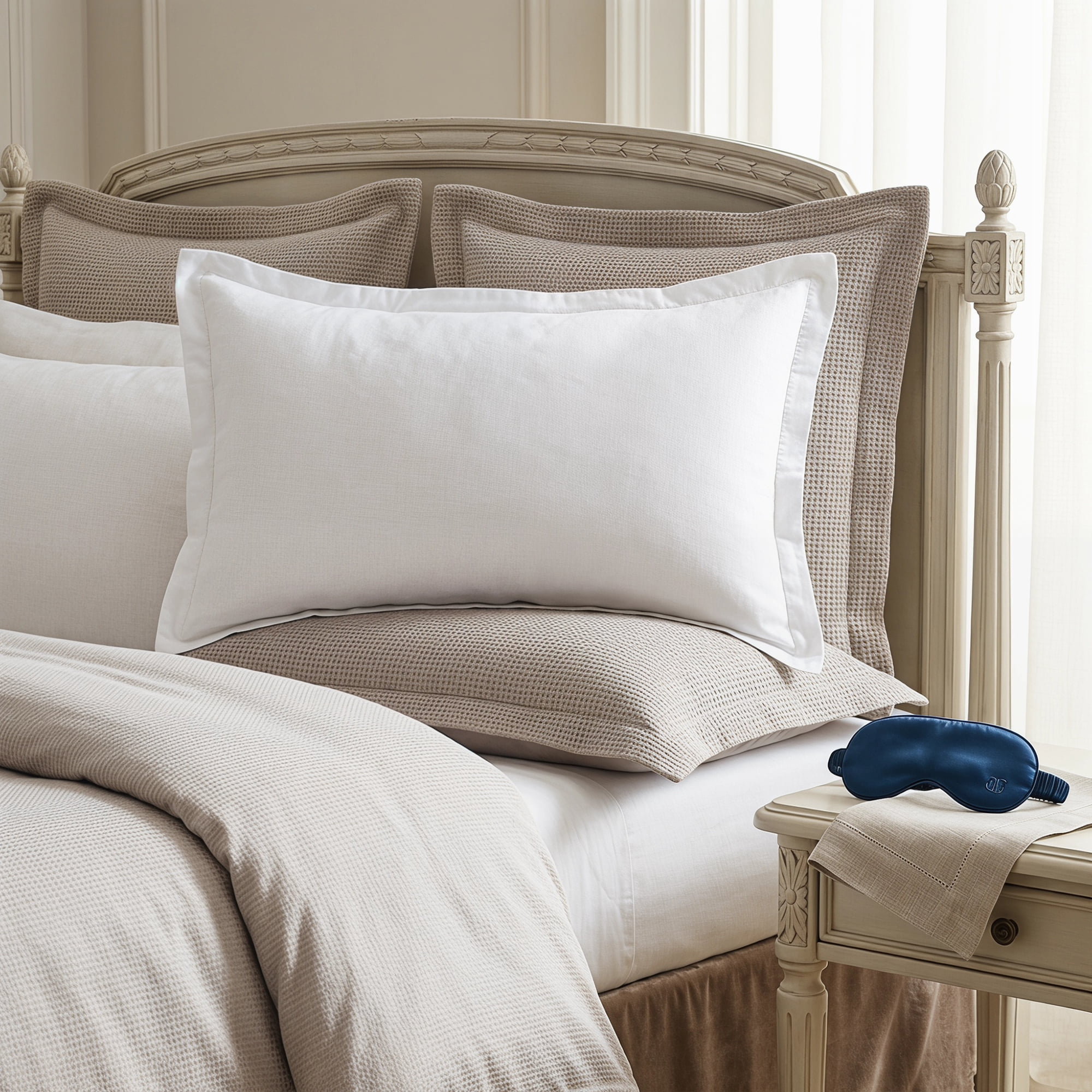 Unique Bargains 2 Pack Polyester Pillowcase Smooth Cooling Envelope Closure White