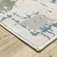 thumbnail image 3 of Oriental Weavers Easton Area Rug - 8111X - 2'3" x 7'6" - in Gray/ Blue - Modern Industrial Style, Stain Resistant, Family and Pet Friendly , Entryway, Hallway Runner Rug, 3 of 3